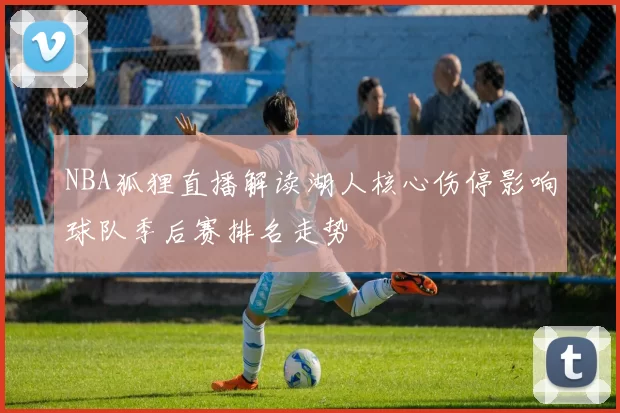 NBA狐狸直播解读湖人核心伤停影响球队季后赛排名走势